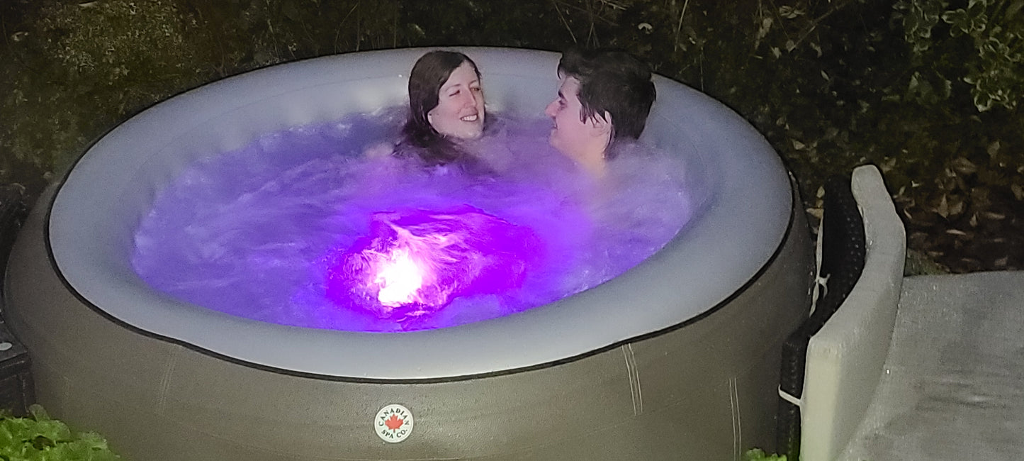 Whirlpool LED Licht mit Fernbedienung, 16 Farben, 7 Helligkeitsstufen, 4 Szenarien, 5m Reichweite, Whirlpool Zubehör