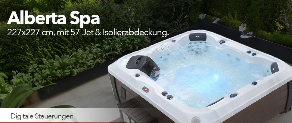 Alberta SF 7-Personen Whirlpool 2,4L x 2,16B x 0,93H m