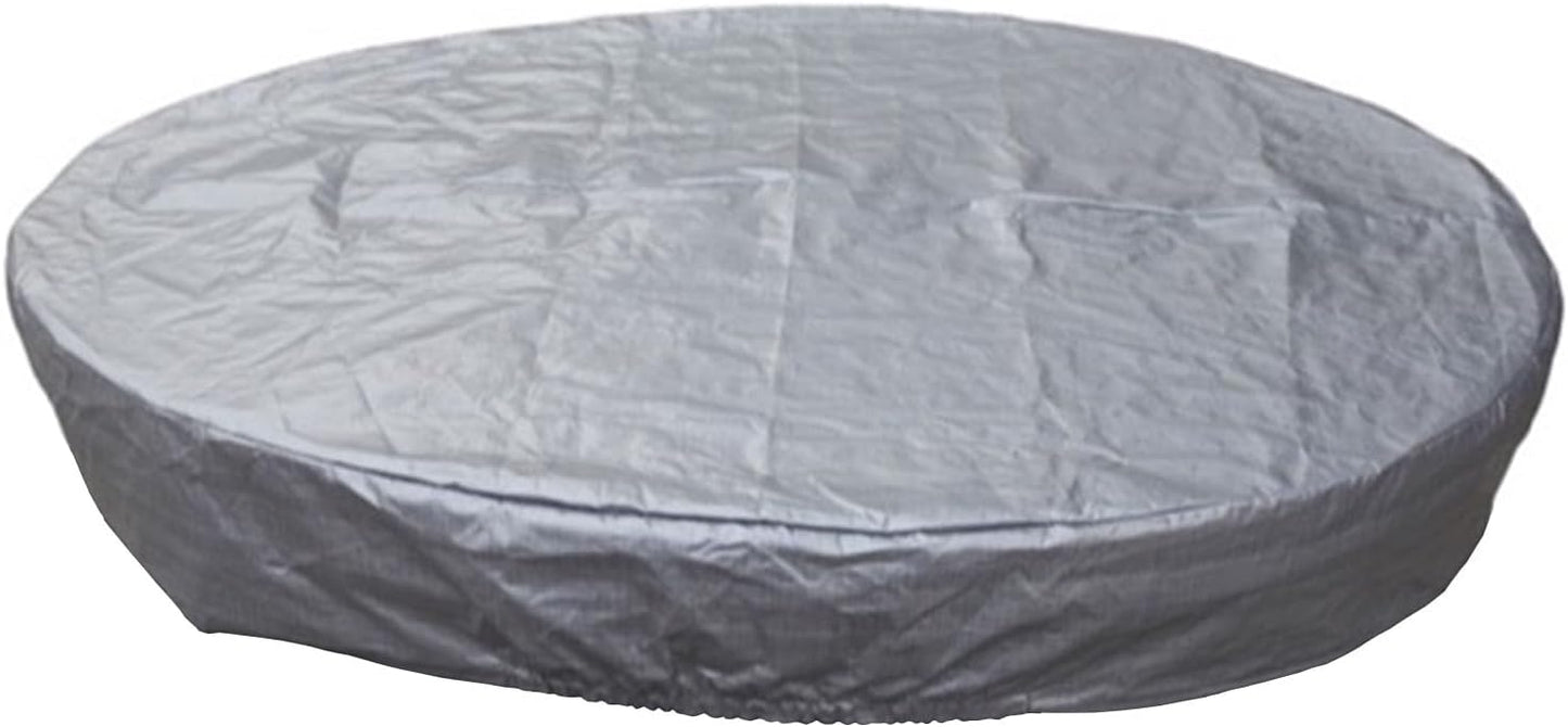 Cover Guard, Schutzplane für Isolierabdeckungen, Durchmesser 2,13 m, Schutzabdeckung aus gewebtem Polyethylen, Schutz vor UV-Strahlen, Wind und Wetter