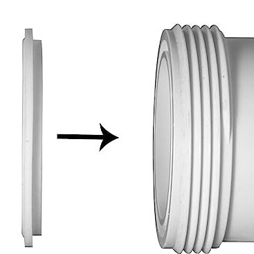 2 x Dichtungsring für Heizung (2 Zoll)