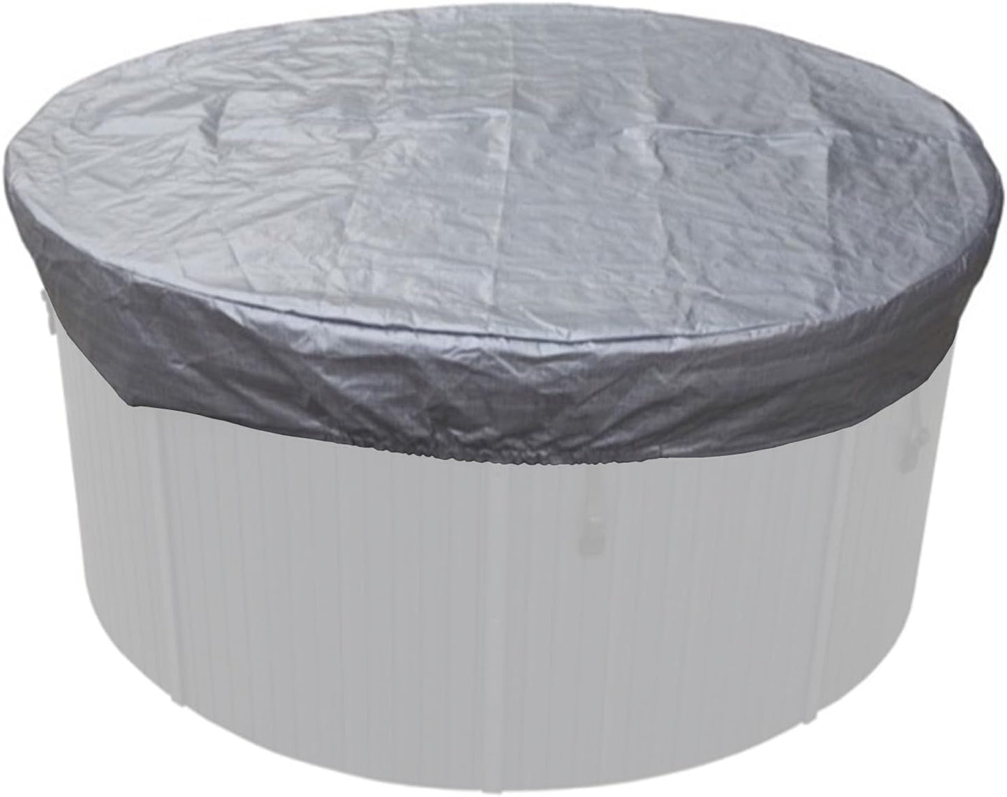 Cover Guard, Schutzplane für Isolierabdeckungen, Durchmesser 2,13 m, Schutzabdeckung aus gewebtem Polyethylen, Schutz vor UV-Strahlen, Wind und Wetter