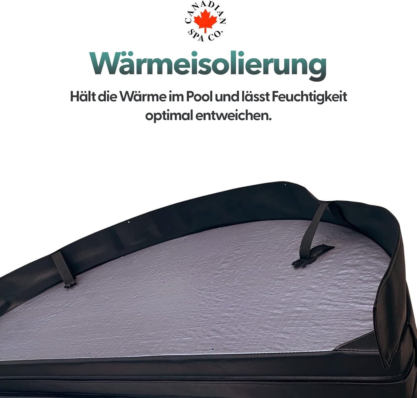 Canadian Spa Deluxe Isolierabdeckung Rund
