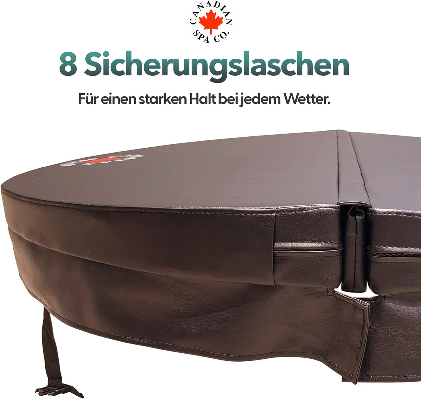 Canadian Spa Deluxe Isolierabdeckung Rund