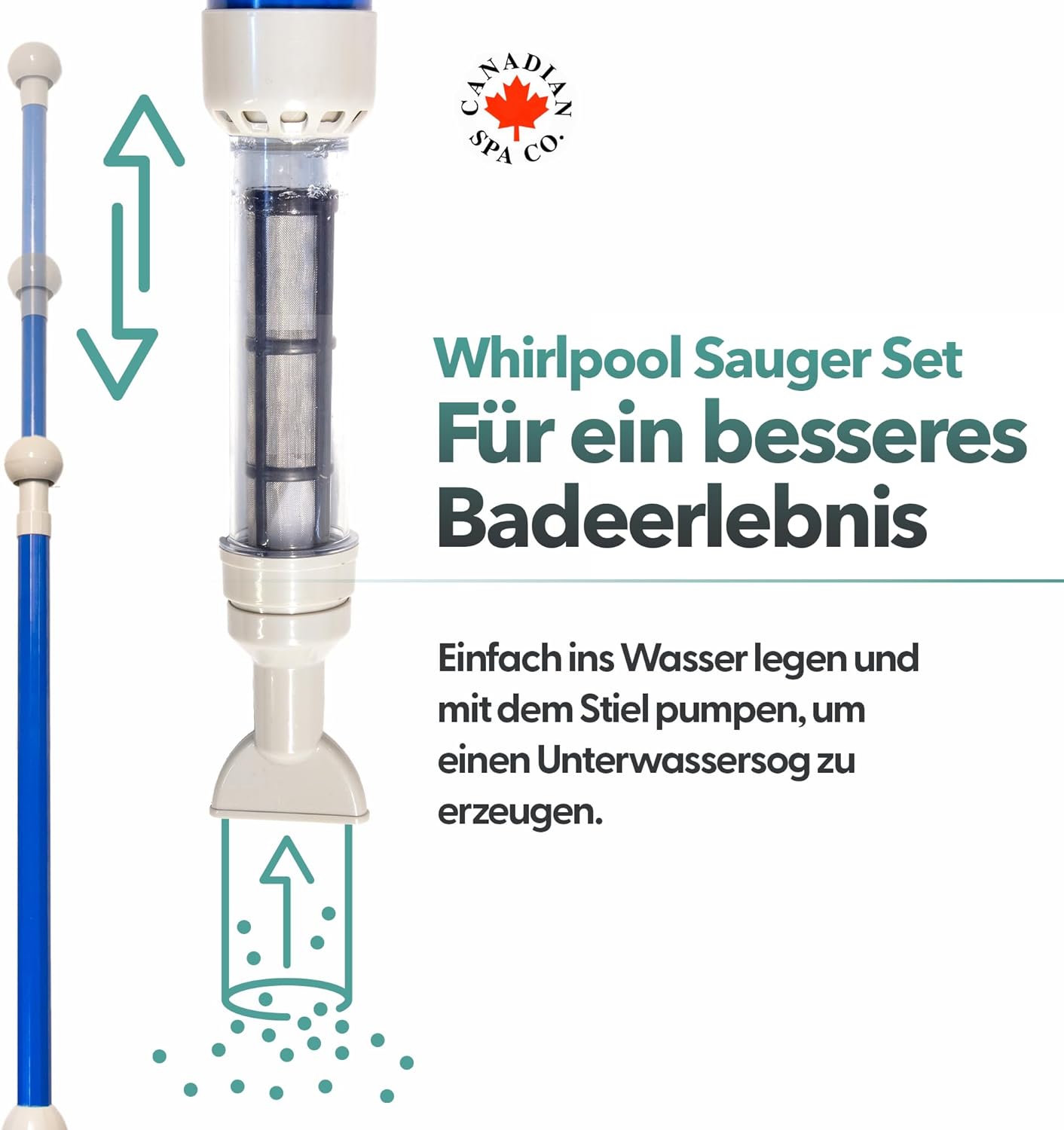 Deluxe Whirlpool Sauger Set