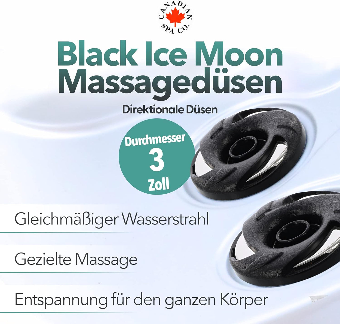 Black Ice Moon Düsen - Direktional 3 Größen