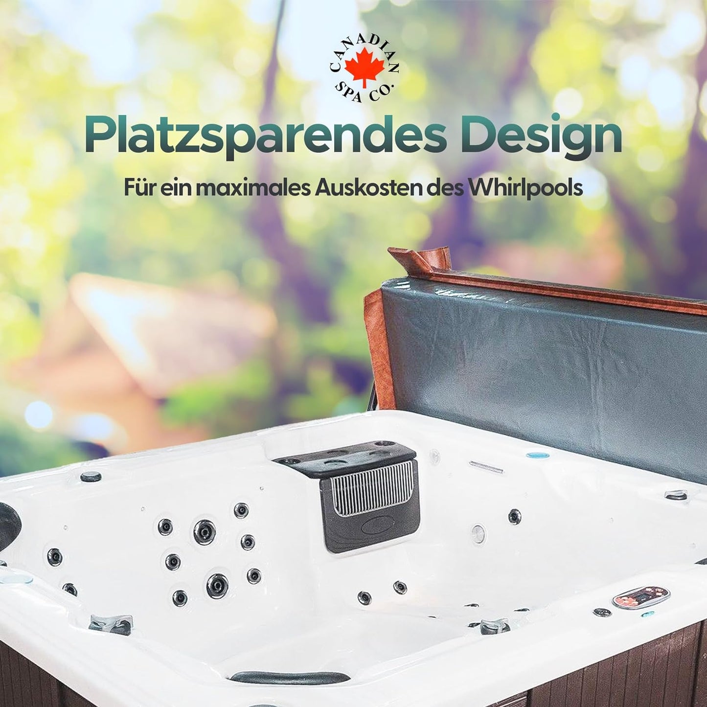 Bodenbefestigte Abdeckhilfe