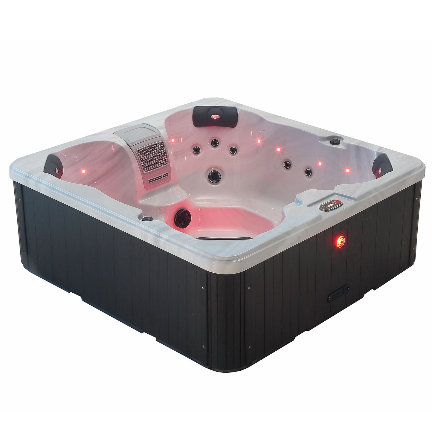 Cornwall UV Plug & Play 13 amp 5-Personen-Whirlpool. 1980x1980x730mm