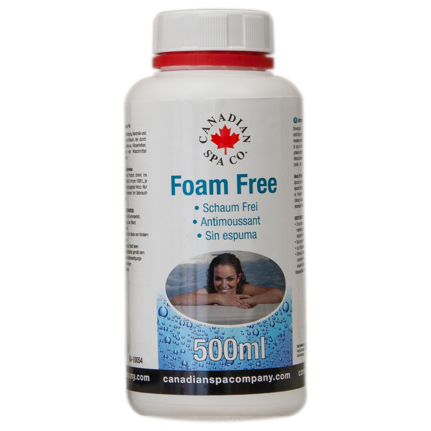 Pool Starterset Wasserpflege 5-teilig mit Chlorgranulat, Schaum Entferner, pH Heber und Senker und Teststreifen, Poolpflege Set