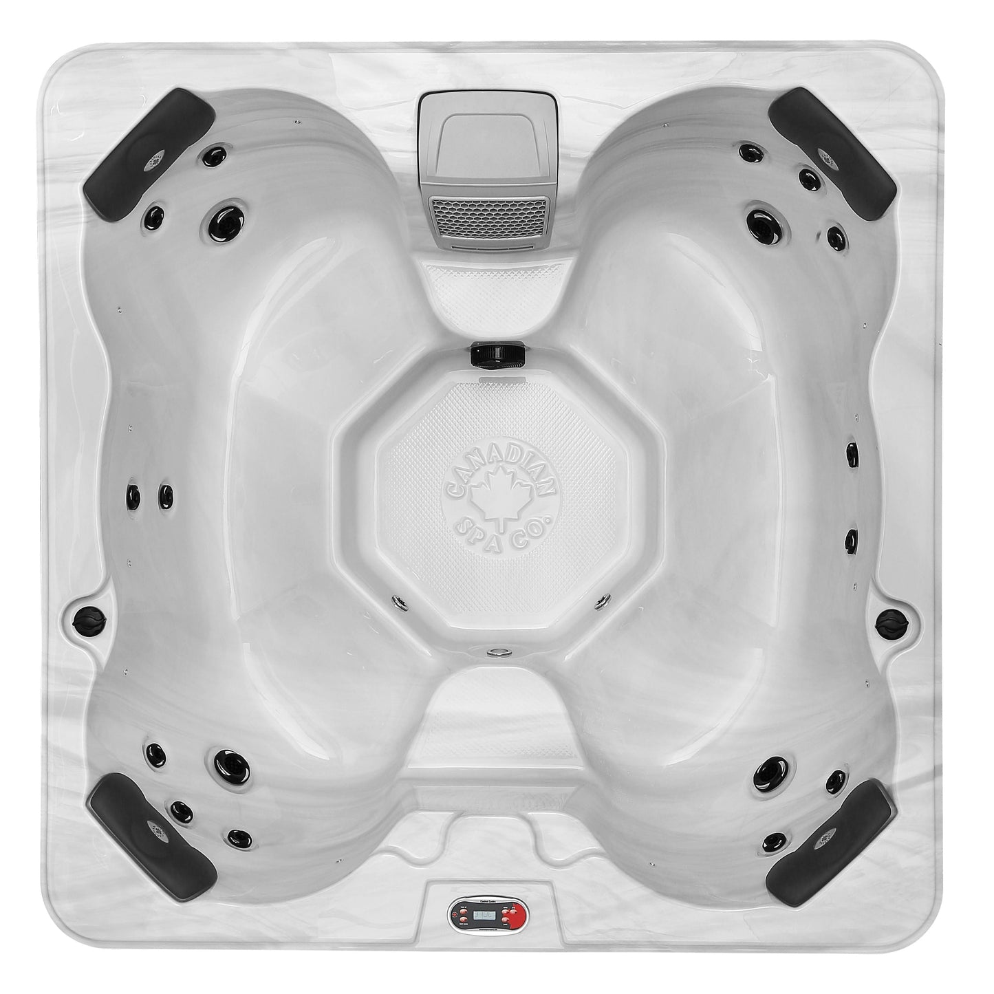 Cornwall UV Plug & Play 13 amp 5-Personen-Whirlpool. 1980x1980x730mm