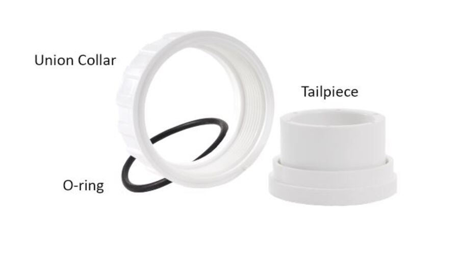 Whirlpoolpumpenverbände mit Endstücken - Pumpenverbindung (1.5 Zoll)