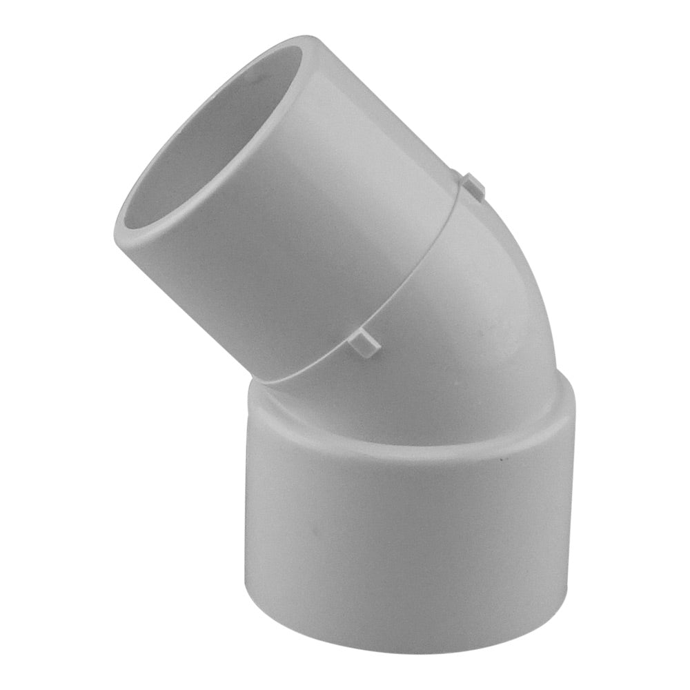 Winkel / Knie 45° 2 Zoll (Muffe x Stutzen)