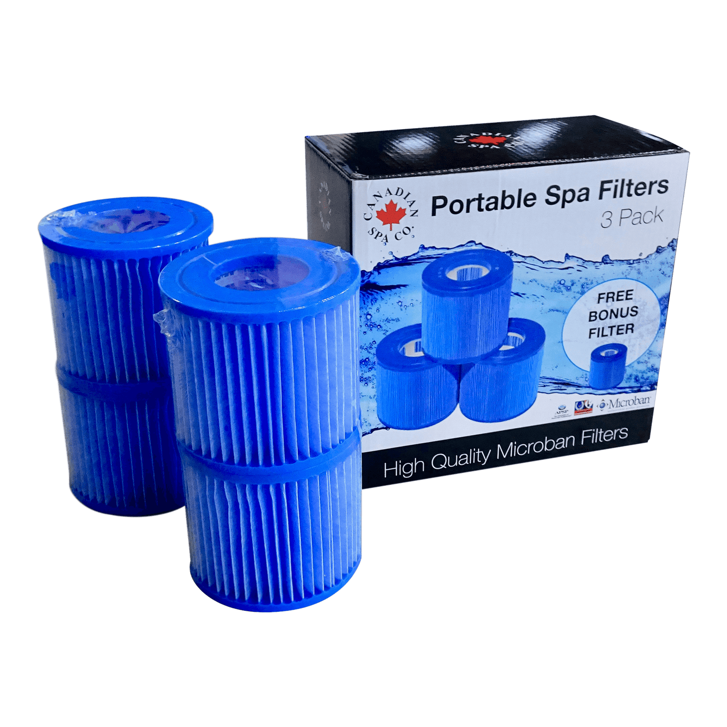 Grand Rapids Filterset für portable Whirlpools - 4er Pack