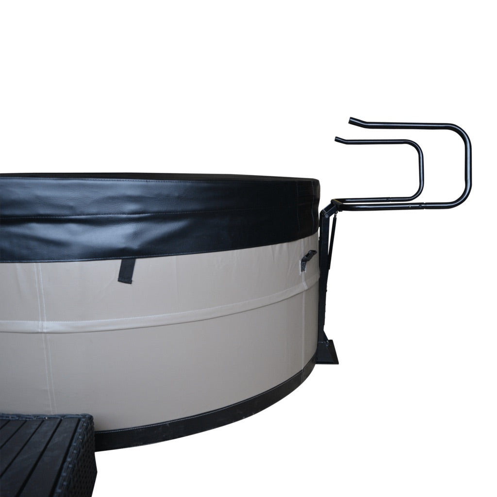 klappbare Abdeckhilfe für runde Whirlpools