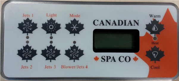 Aufkleber Balboa ML551 (8-Knöpfe)