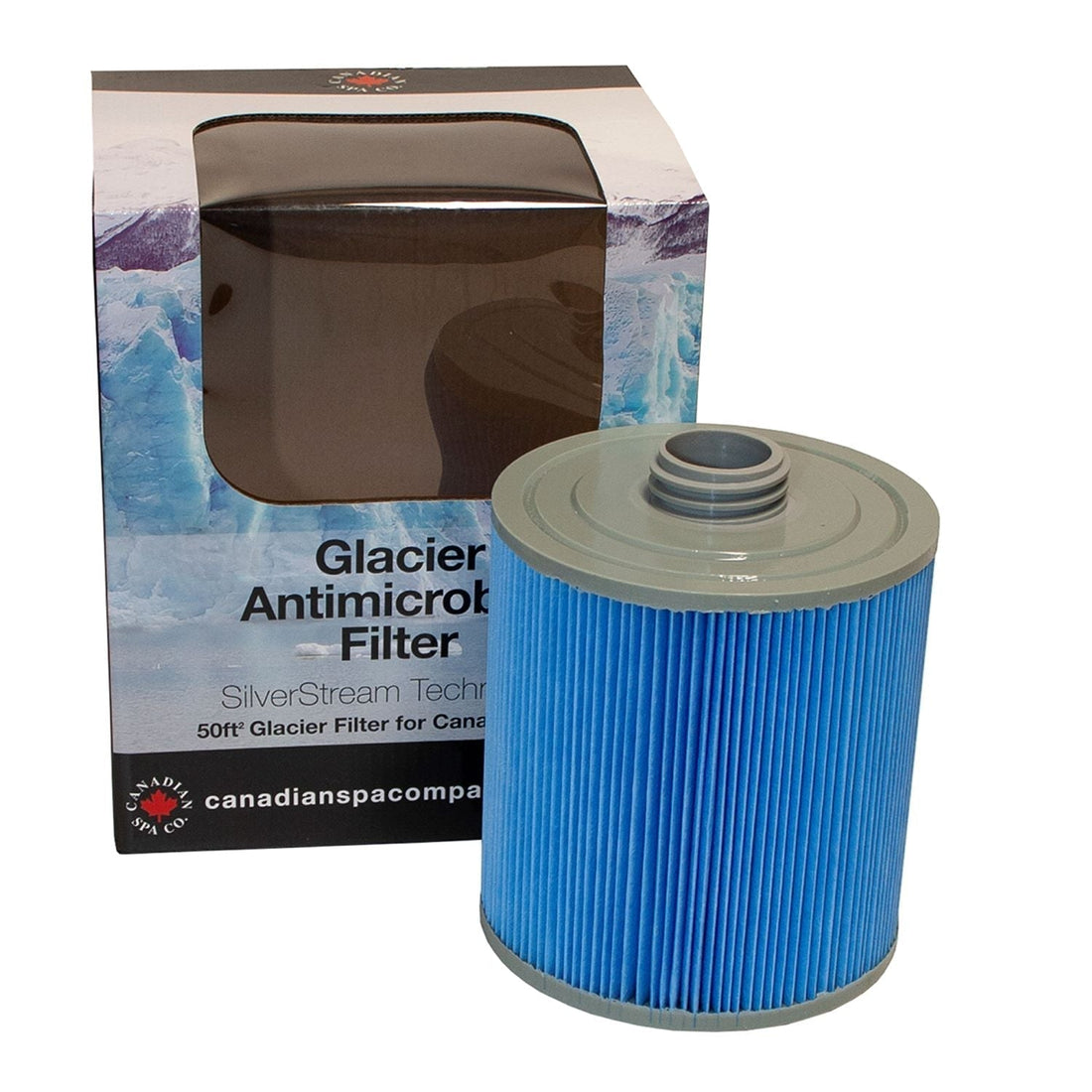 Glacier Antimicrobial Whirlpool Filter mit SilverStream Technologie von Canadian Spa Company inklusive Verpackung – Ersatzfilter für klares und hygienisches Whirlpoolwasser.