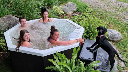 Whirlpool für kleine Gärten – Warum der Muskoka Whirlpool die clevere Lösung ist