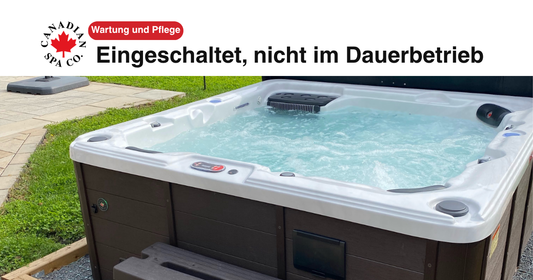 Muss ein Whirlpool taeglich laufen?