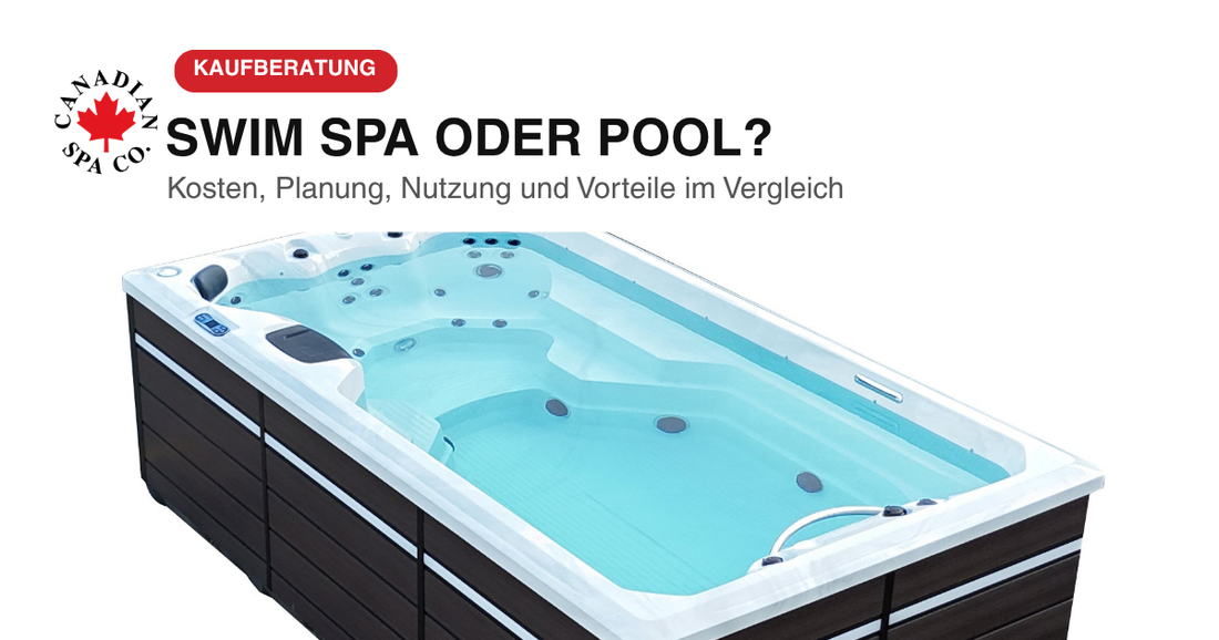 Swim Spa oder Pool, Kaufberatung zu Kosten, Planung, Platzbedarf, Training und Wellness im eigenen Garten
