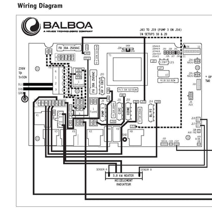 Schaltkreisplatine für CN6013X 3KW - (P/N: 56868)) Compatible Replacement for All BP600 Boards