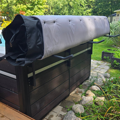 Roller-Coverhalter für Spa-Abdeckung mit 3 Rollen-Tragarme