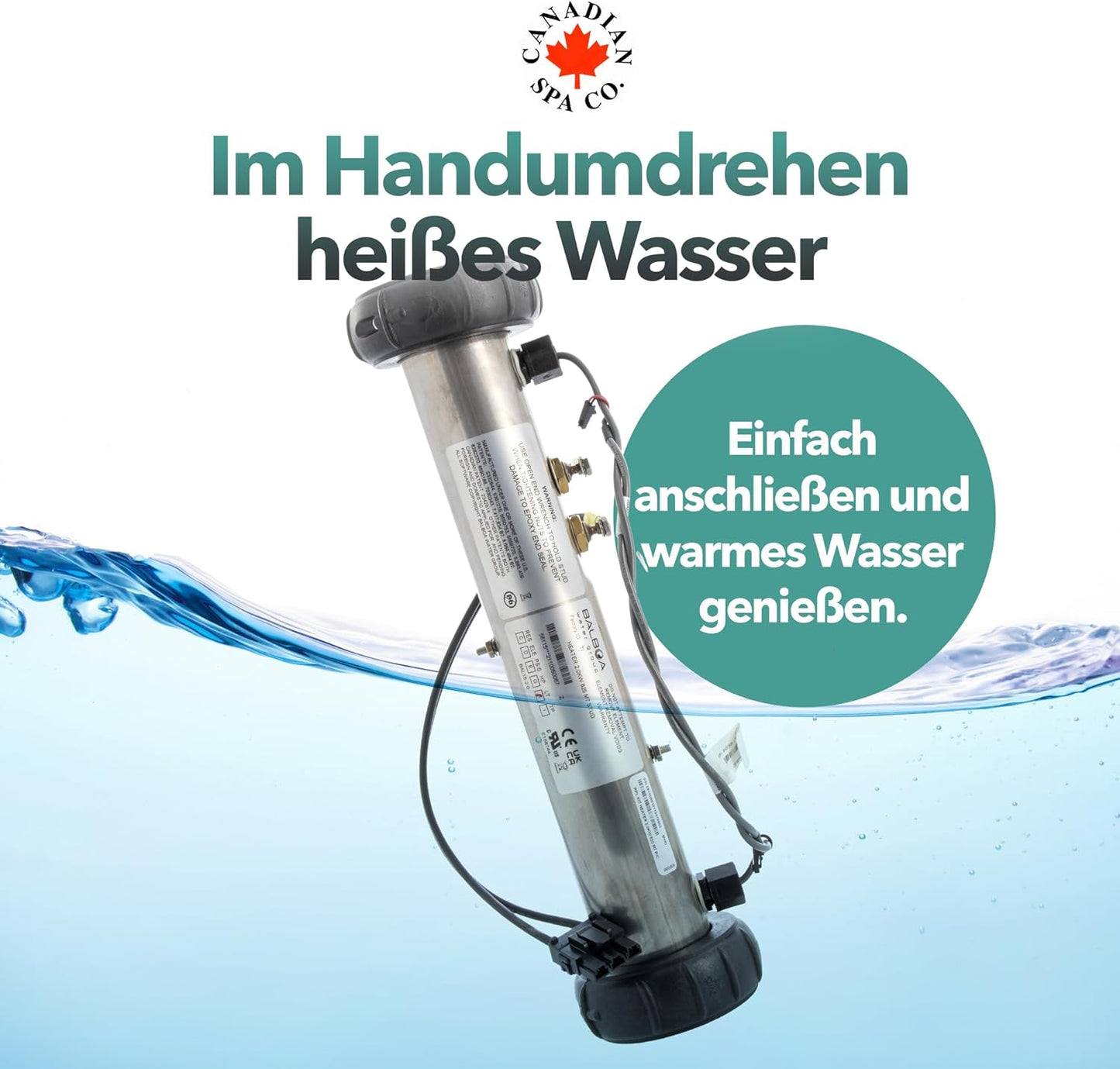 BP Hot Tub Heater, Plug N' Click fur BP6XX/2100XX