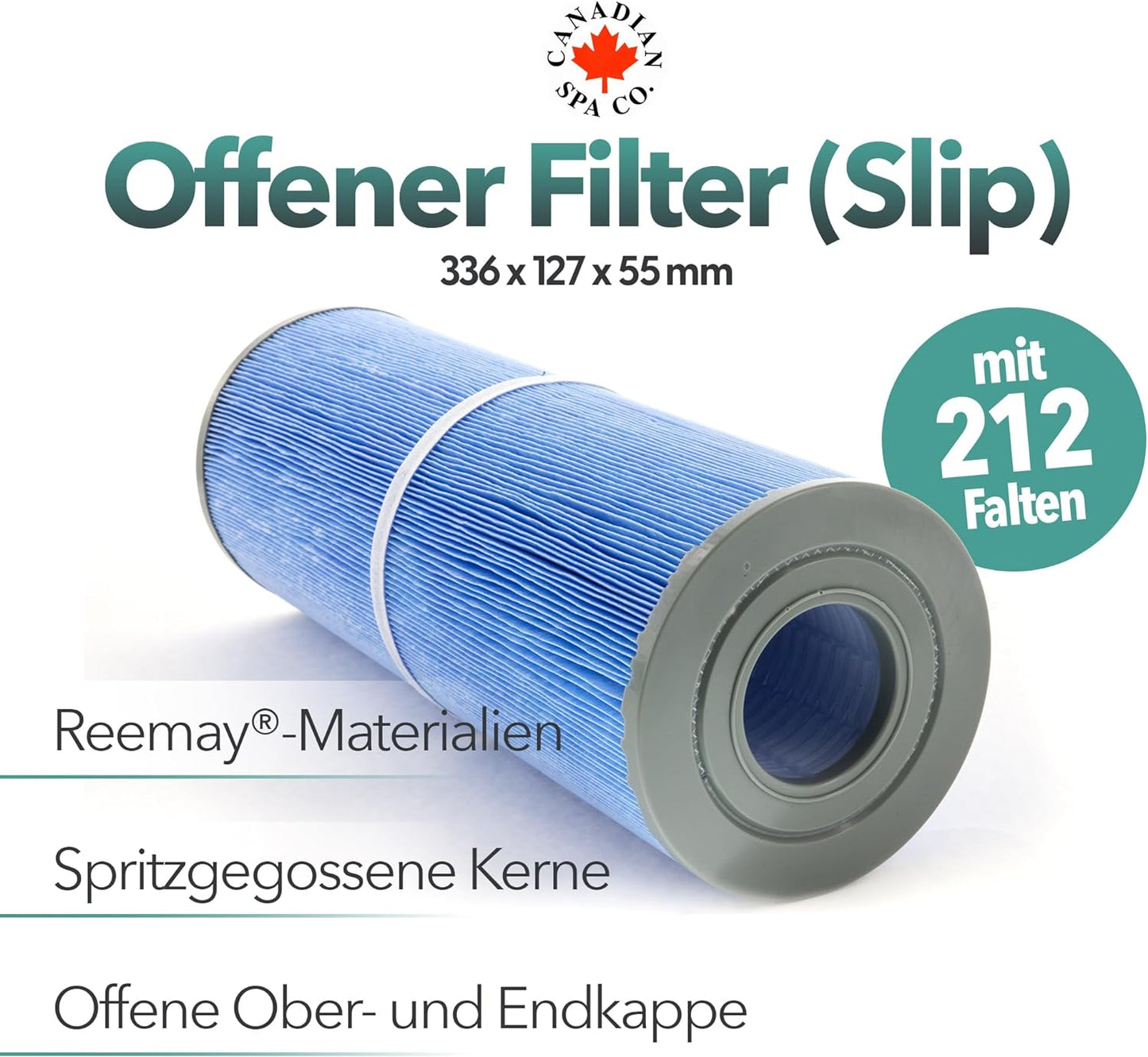 Offener Filter 50 sq.ft. Ideal für diejenigen, die Filter wie den Pleatco PRB50-IN, Unicel C-4950, Filbur FC-2390, Darlly SC706, RTL-50, 03FIL1600 oder R173434 ersetzen möchten.