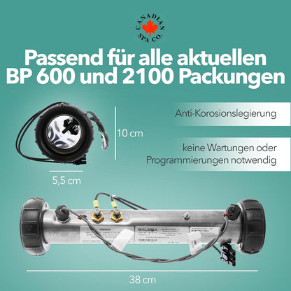 BP Hot Tub Heater, Plug N' Click fur BP6XX/2100XX