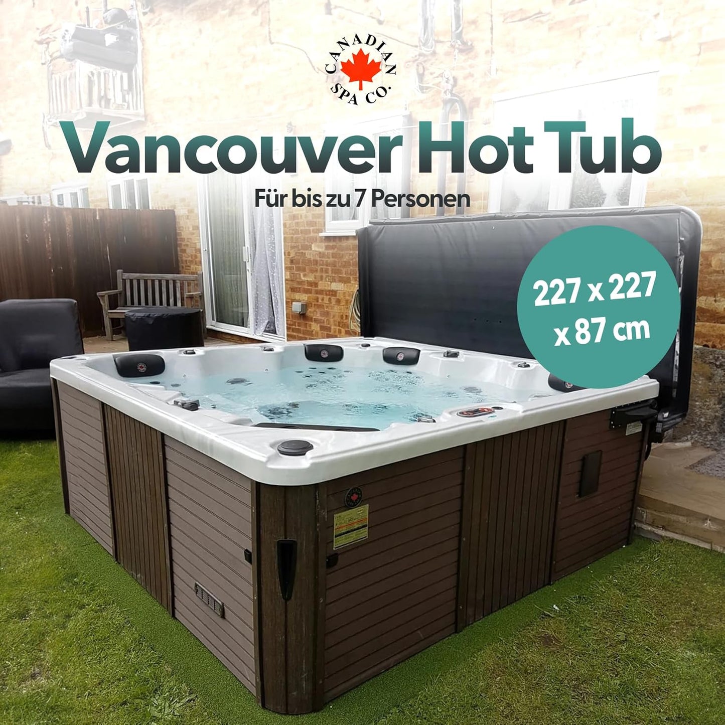 Vancouver UV 6 - 7 -Personen Whirlpool