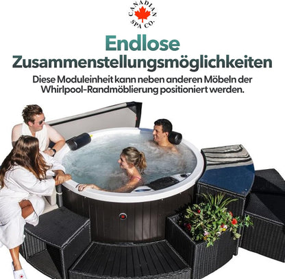 Stufe - Randmöblierung für runde Whirlpools