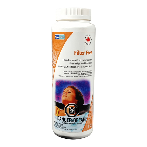 Canadian Spa Filterreiniger Granulat 1 kg zur Reinigung von Whirlpool Filterkartuschen