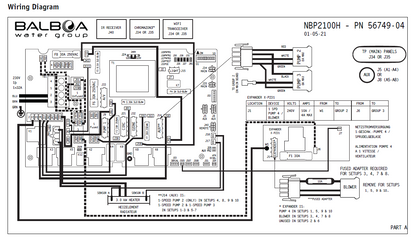 Balboa BP21 3kw Steuerungspaket WLAN-fähig & Clim8zone 56749-06