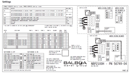 Balboa BP21 3kw Steuerungspaket WLAN-fähig & Clim8zone 56749-06