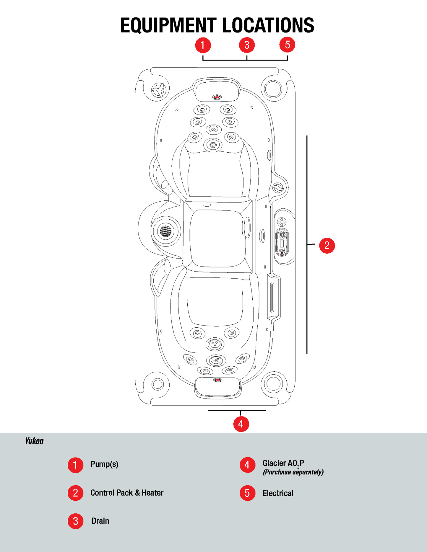 Yukon UV 2-Personen Whirlpool