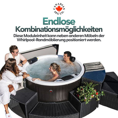 Pflanzenkorb - Randmöblierung für runde Whirlpools