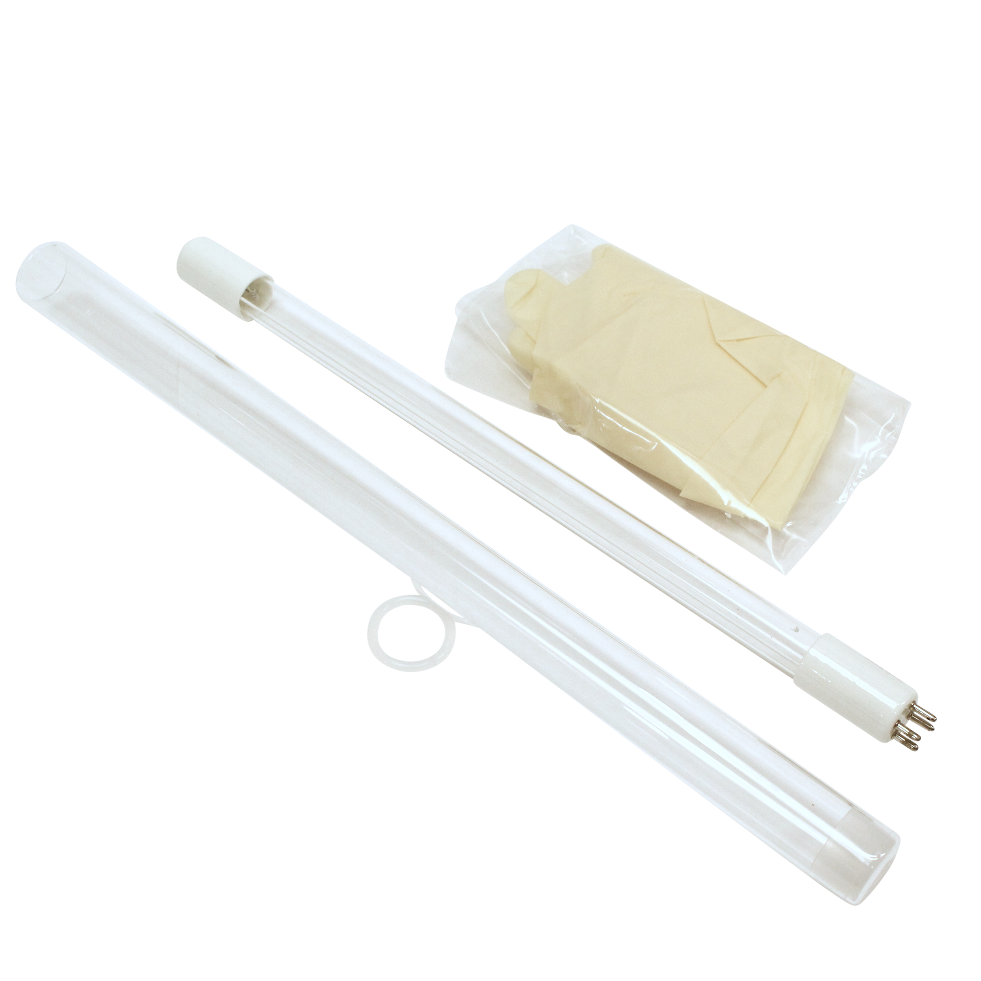 Canadian Spa 15-W-UV-Ersatzkit KK-11216 mit Glasröhre, O-Ringen und Handschuhen