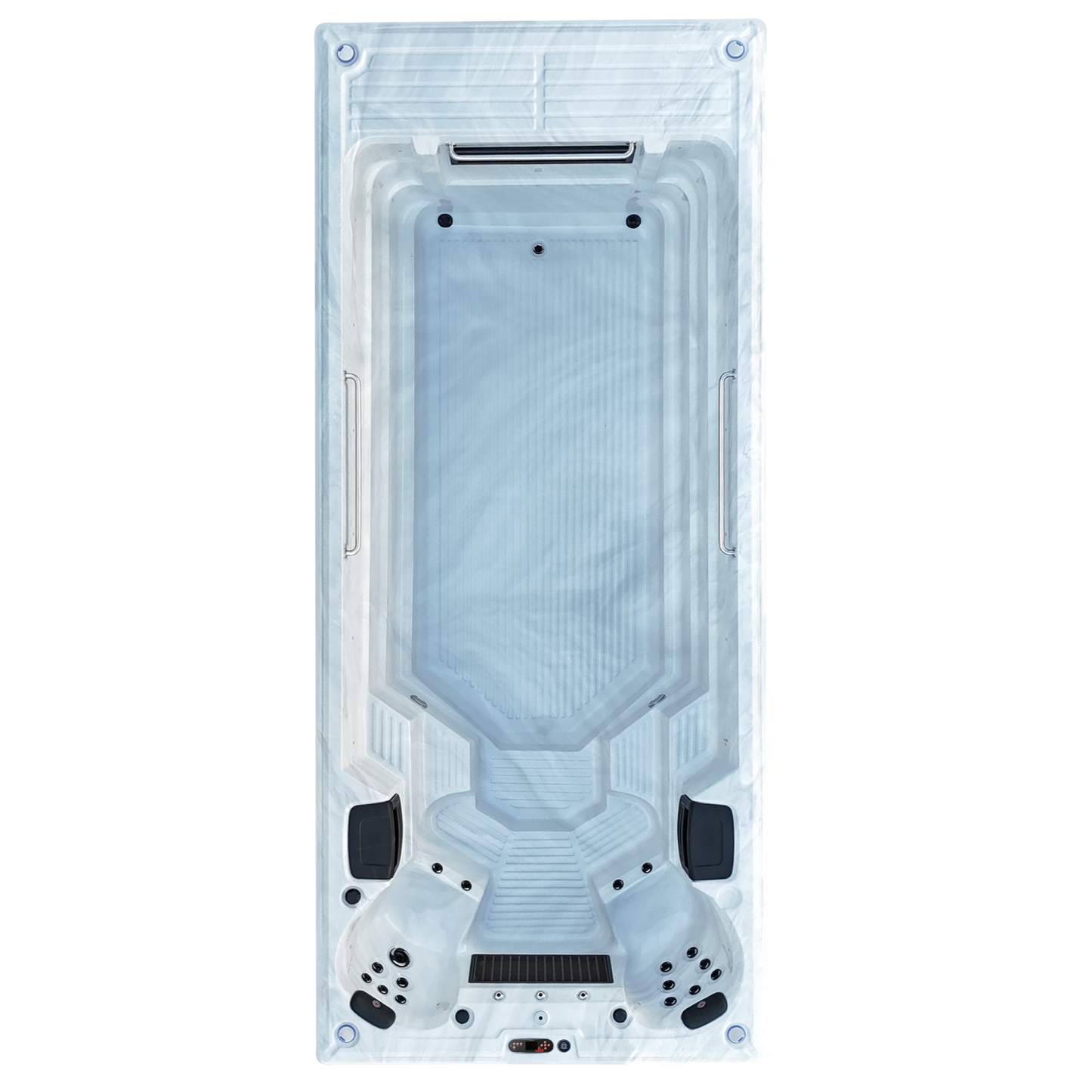 Canadian Spa 19ft St. Lawrence Swim Spa – TurboWave Gegenstromanlage mit Rollabdeckung