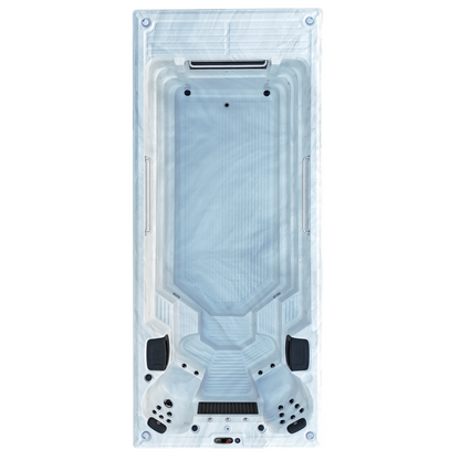 Canadian Spa 19ft St. Lawrence Swim Spa – TurboWave Gegenstromanlage mit Rollabdeckung