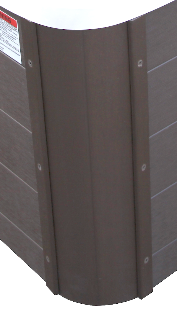 Ecke, Braun  NO LED 3H STYLE CHOCOLATE Hurrican Spas