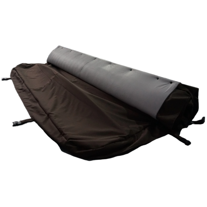 Rollo-Abdeckung für einRolling Cover for Toronto / Erie 84 x 84in (213 x 213cm) - Brown