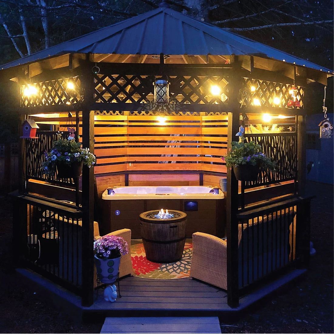 Yukon 2-person hot tub lifestyle