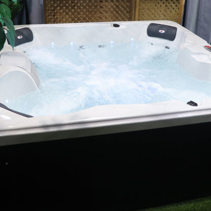 Cornwall UV Plug & Play 13 amp 5-Personen-Whirlpool. 1980x1980x730mm