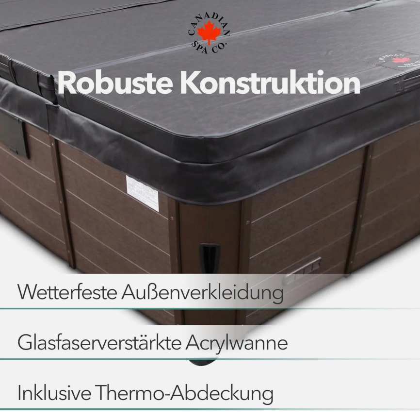 Aufbau eines energieeffizienten Outdoor Whirlpools mit Isolierung