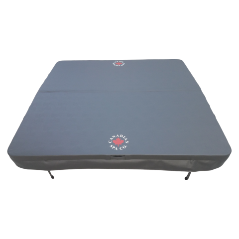 Whirlpoolabdeckung DELUXE grau für Outdoor Whirlpool – Canadian Spa
