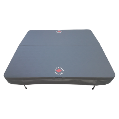 Whirlpoolabdeckung DELUXE grau für Outdoor Whirlpool – Canadian Spa
